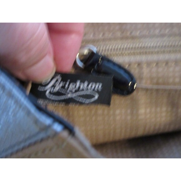 Brighton Purse Micro Crossbody Zebra Print Diva Handbag 8"x6"x2" - Picture 5 of 7